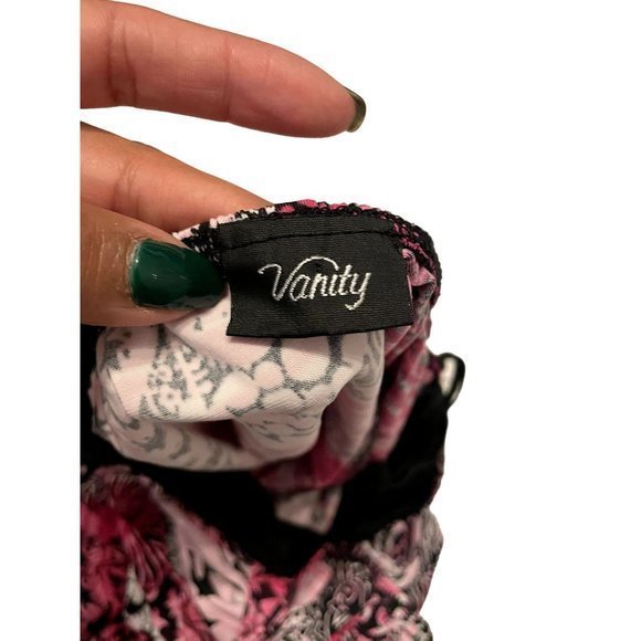 Y2K STYLE WOMANS VANITY TOP SIZE LARGE - Picture 5 of 5